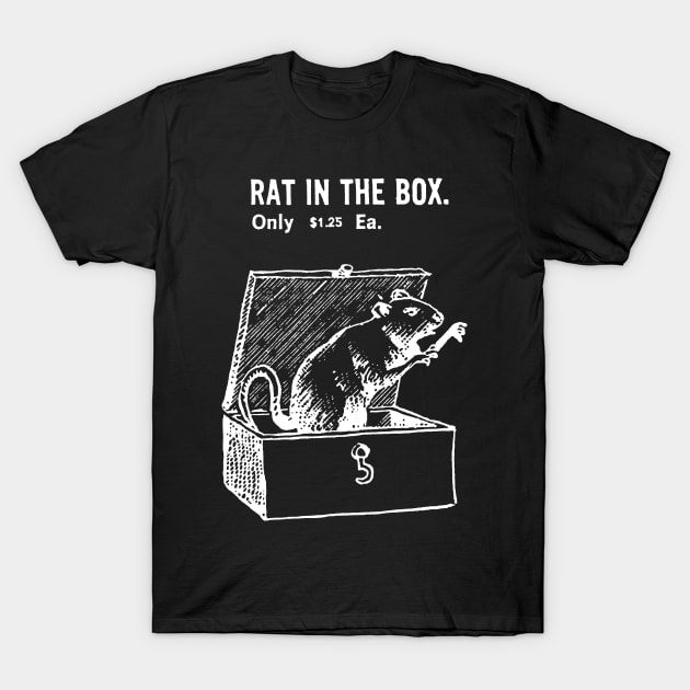 Rat In The Box T-Shirt by kthorjensen